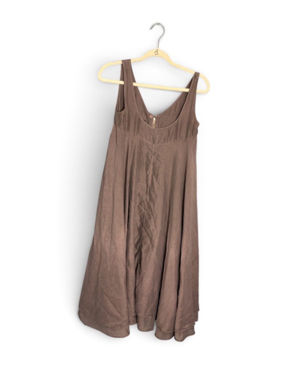 Hannes roether Sleeveless Brown A-Line Women’s Dress